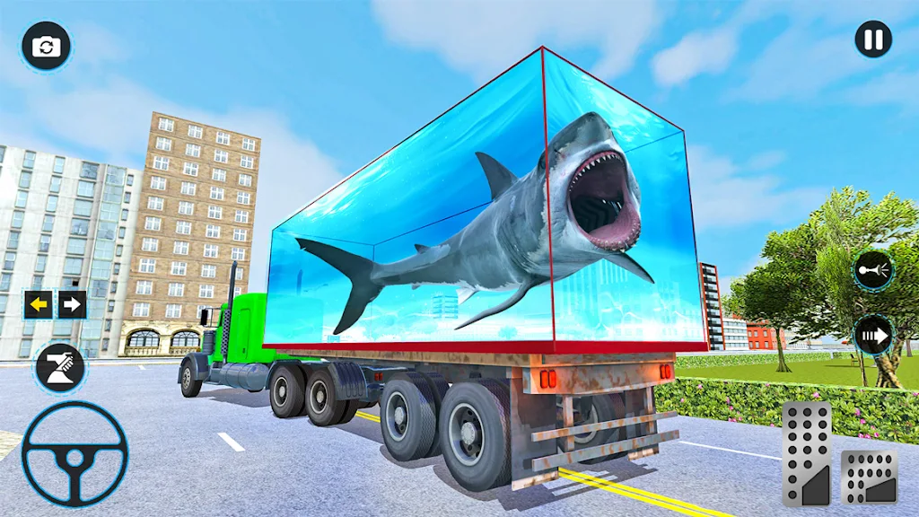 Sea Animal Transport Truck 3D  Screenshot 3