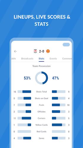 Live Soccer TV: Scores & Stats  Screenshot 4