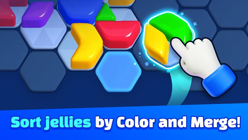 Jelly Sort Hexa: 3D Puzzle  Screenshot 1