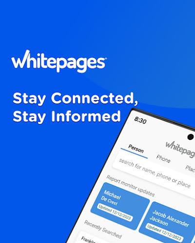 Whitepages - Find People  Screenshot 1