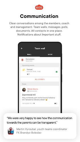 eos for clubs and communities  Screenshot 4