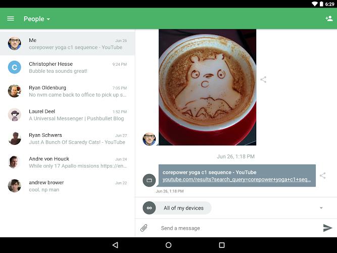 Pushbullet: SMS on PC and more  Screenshot 12