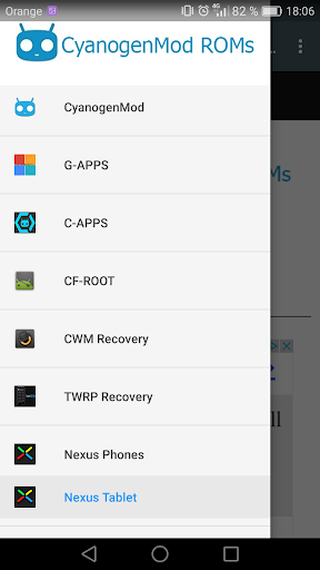 CyanogenMod ROMs  Screenshot 1