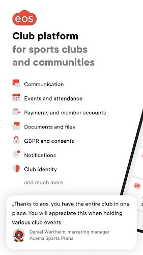 eos for clubs and communities  Screenshot 1