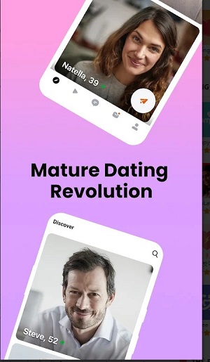 DateMyAge Mature & Senior Date  Screenshot 1