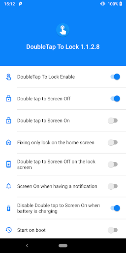 Double Tap Screen On and Off  Screenshot 2