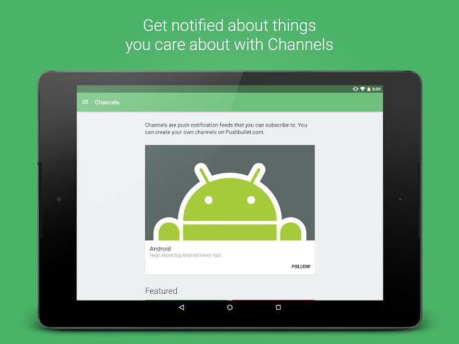 Pushbullet: SMS on PC and more  Screenshot 15