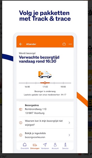 PostNL  Screenshot 3