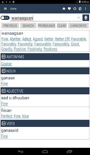 English Somali Dictionary  Screenshot 10