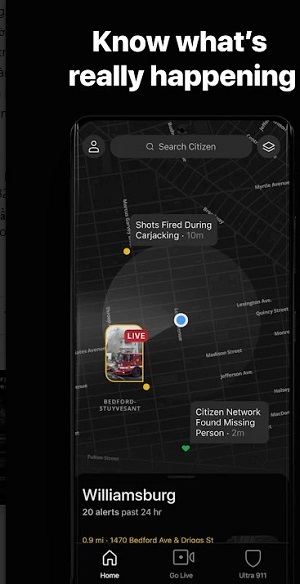 Citizen: Local Safety Alerts  Screenshot 2