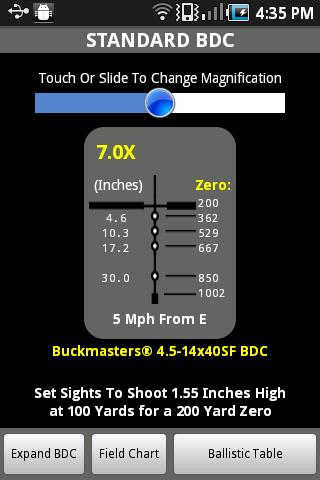 Nikon SpotOn Ballistic Match  Screenshot 1