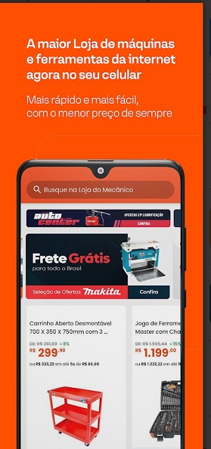 Loja do Mecânico: Peça no APP  Screenshot 1