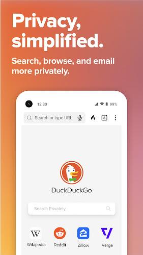 DuckDuckGo Private Browser  Screenshot 1