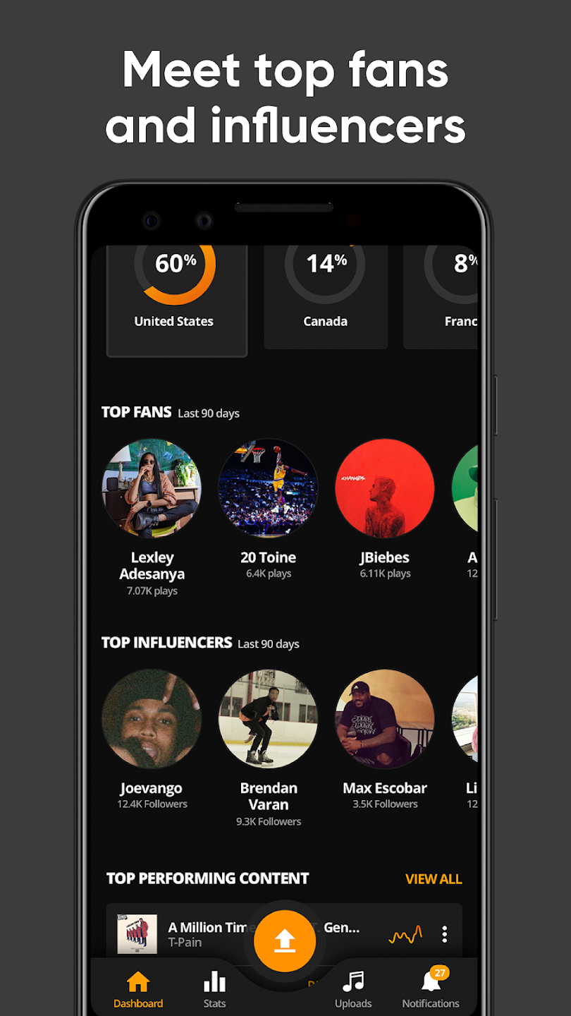 Audiomack Creator-Upload Music  Screenshot 4