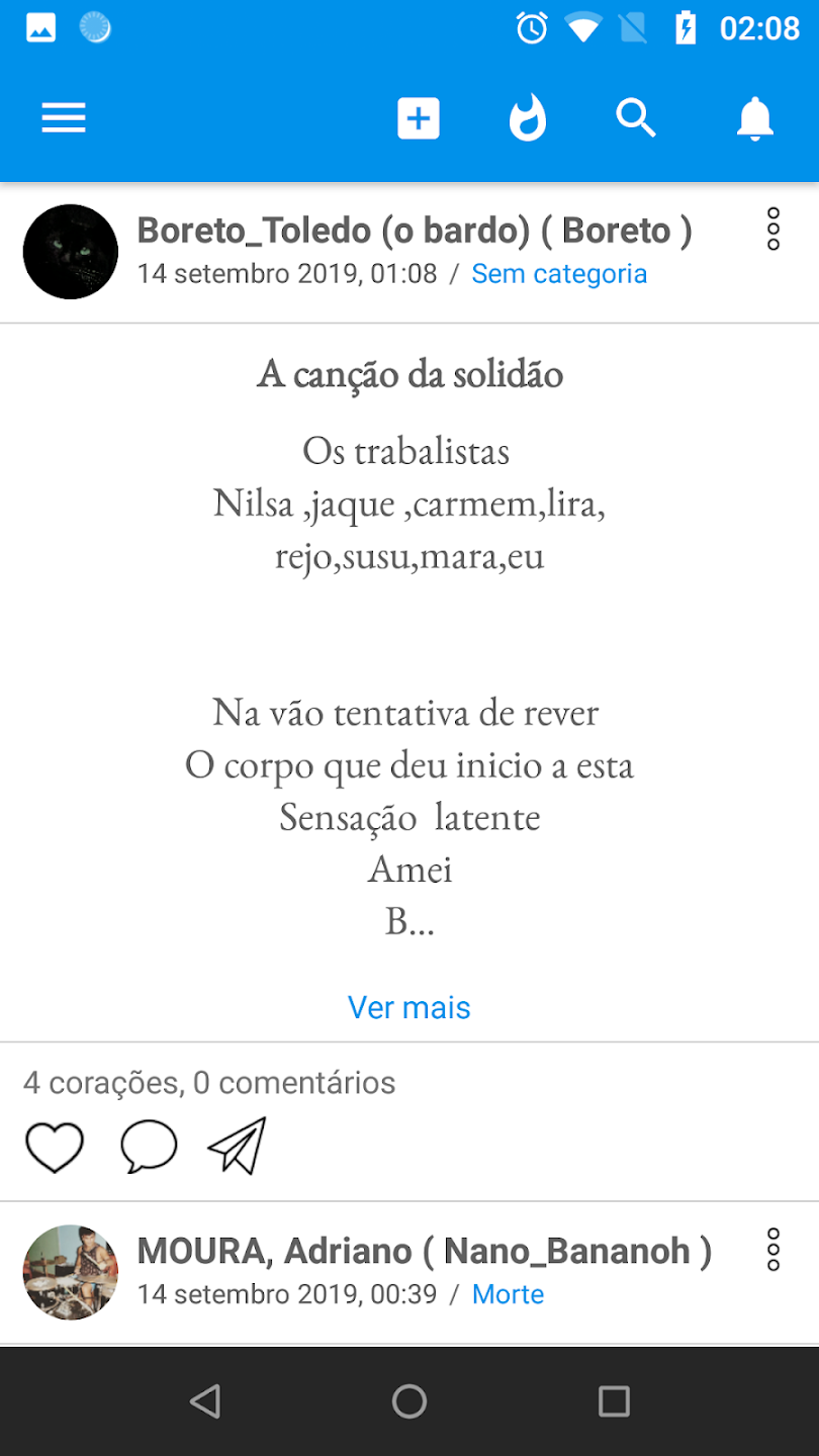 Meu Poema  Screenshot 1