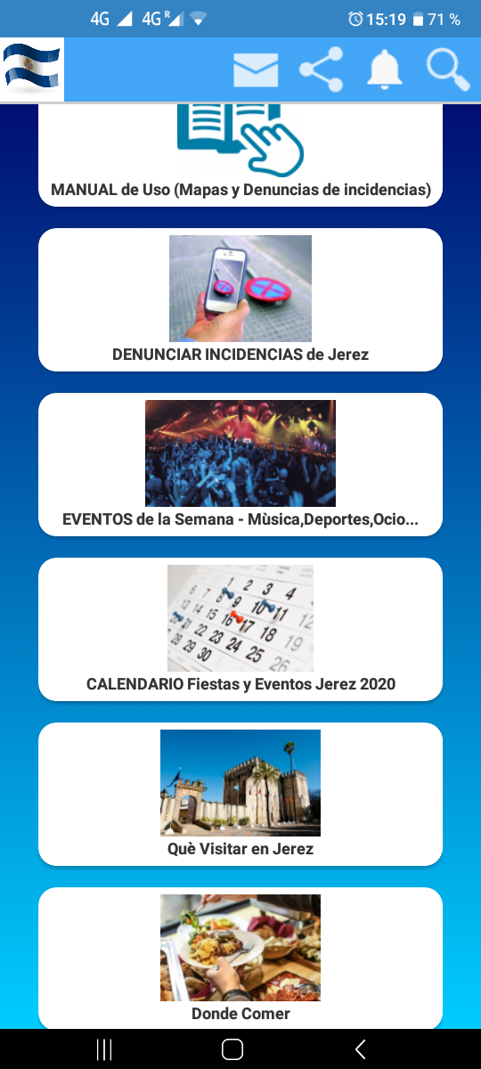 Jerez Turismo Eventos Fiestas  Screenshot 1