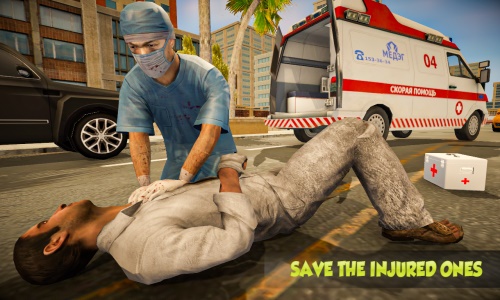 City Ambulance Emergency Rescue  Screenshot 1