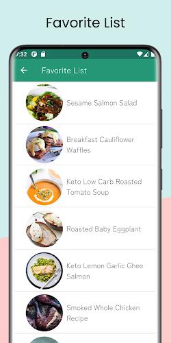 Keto Diet : Low Carb Recipes  Screenshot 5
