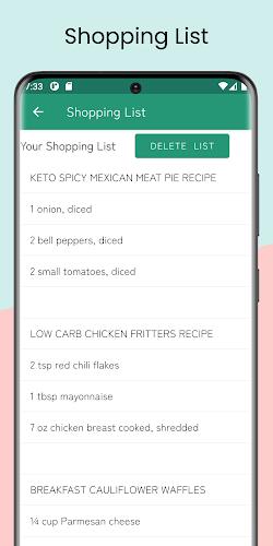 Keto Diet : Low Carb Recipes  Screenshot 6