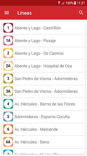 Bus Coruña  Screenshot 1