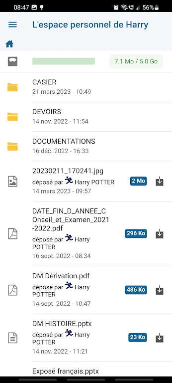 Mon EcoleDirecte  Screenshot 5