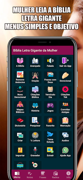 Bíblia Letra Gigante da Mulher  Screenshot 9