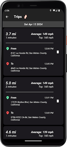 GPS Speedometer  Screenshot 1