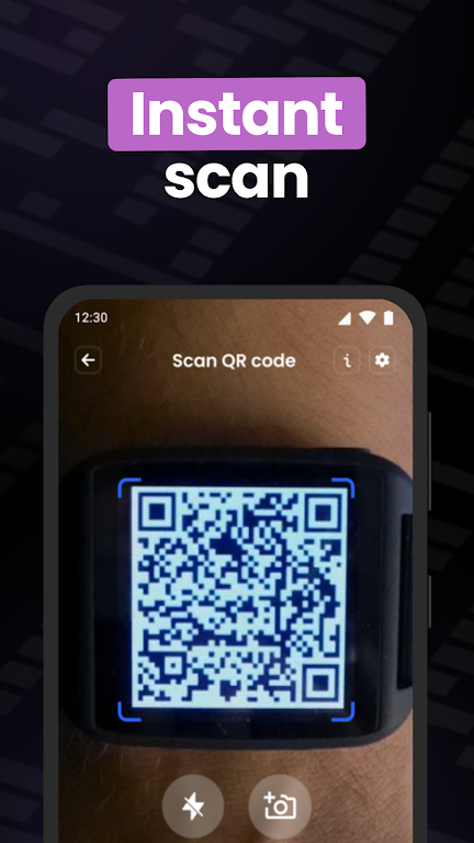 Qr code scanner and reader  Screenshot 2