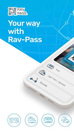 Rav-Pass by HopOn הופאון רב-פס  Screenshot 3