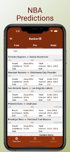 AI Basketball Betting Tipster  Screenshot 2