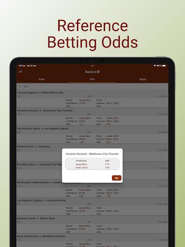 AI Basketball Betting Tipster  Screenshot 13