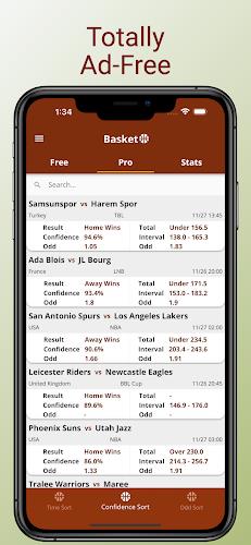 AI Basketball Betting Tipster  Screenshot 6