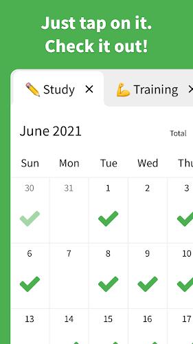 Check Calendar - Habit Tracker  Screenshot 2