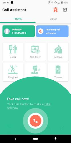 Fake Call and Sms  Screenshot 1