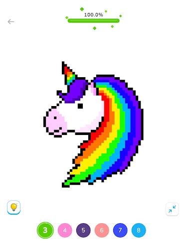 Pixel Color: Paint by Number  Screenshot 10