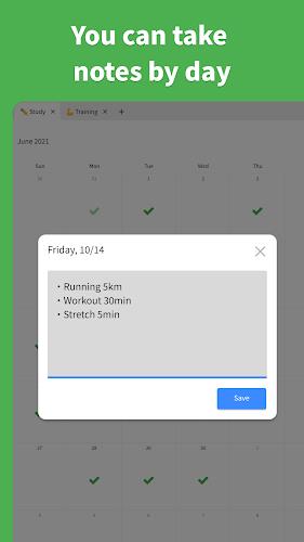 Check Calendar - Habit Tracker  Screenshot 14