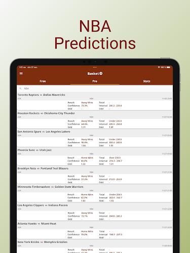 AI Basketball Betting Tipster  Screenshot 18