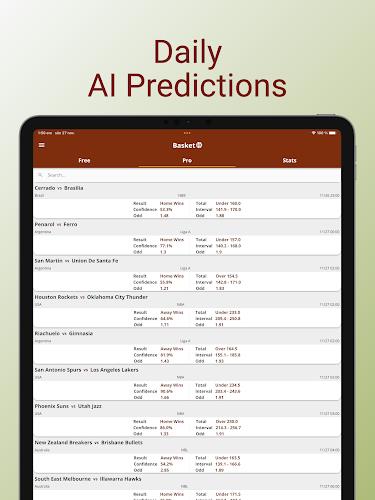 AI Basketball Betting Tipster  Screenshot 14