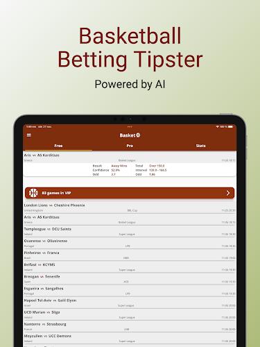 AI Basketball Betting Tipster  Screenshot 17