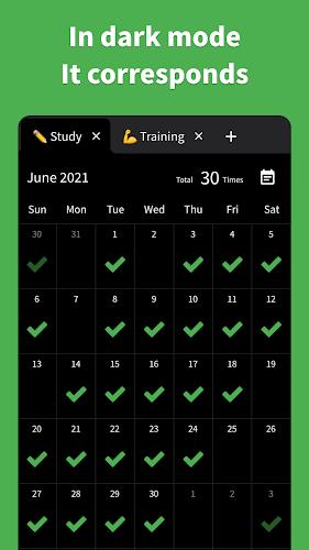 Check Calendar - Habit Tracker  Screenshot 3