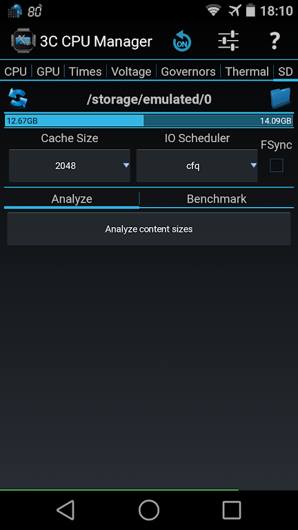 3C CPU Manager (root)  Screenshot 5