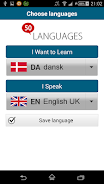 Learn Danish - 50 languages  Screenshot 2