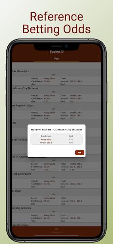 AI Basketball Betting Tipster  Screenshot 5