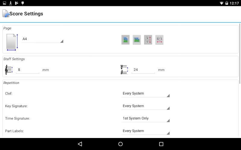 Crescendo Music Notation  Screenshot 3