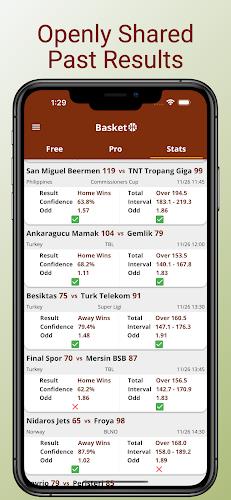 AI Basketball Betting Tipster  Screenshot 3