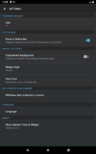 Battery Tools & Widget  Screenshot 9