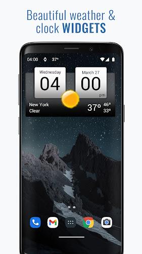 Digital Clock & World Weather  Screenshot 1