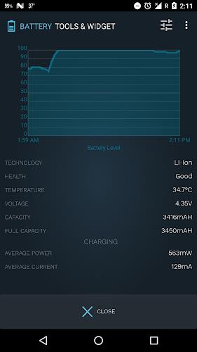 Battery Tools & Widget  Screenshot 4