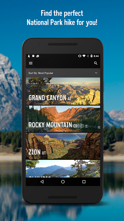 National Park Trail Guide  Screenshot 1