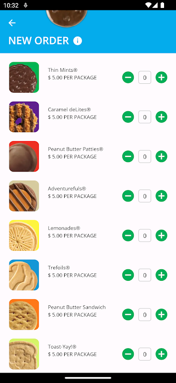 Digital Cookie Mobile App  Screenshot 1